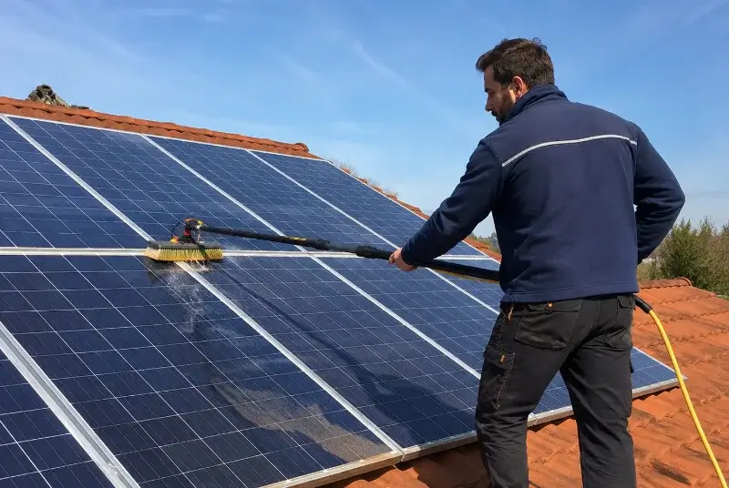 Nettoyage et entretien de panneaux solaires à Anglet