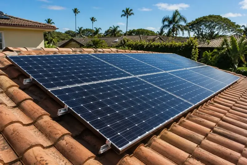 Installation de panneaux solaires à Anglet
